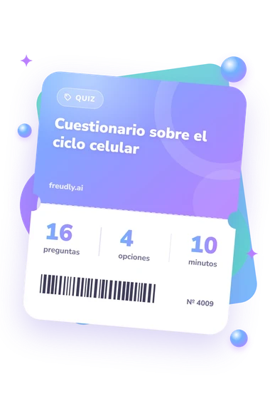 Test cuestionario sobre el ciclo: billete del test