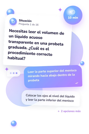 Quiz de laboratorio de química: situación y respuestas