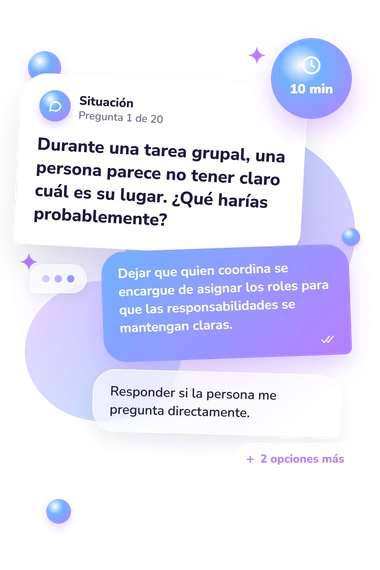 Quiz de personalidad: situación y respuestas