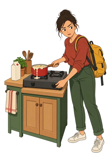 Test de sentido común dibujo Test de sentido común ilustración