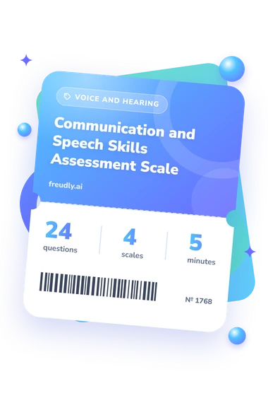Communication and Speech Skills: test ticket with numbers