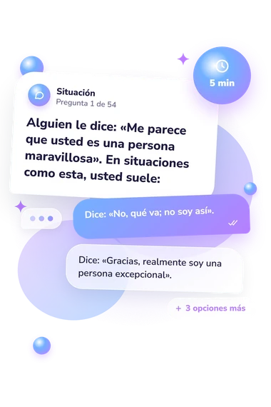 Test-cuestionario de habilidades comunicativas: qué harías tú Test-cuestionario de habilidades comunicativas: situación y respuestas