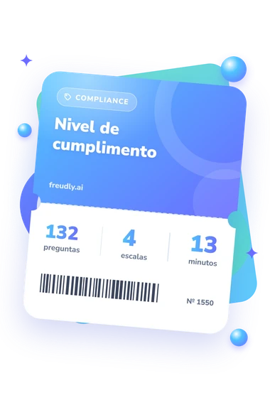 Test nivel de cumplimento: billete del test