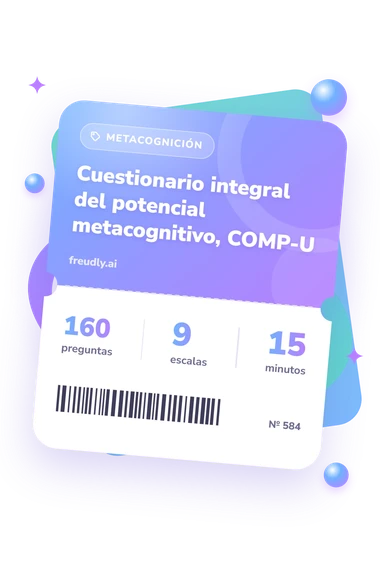 Test cuestionario integral: preguntas, escalas y minutos Test cuestionario integral del potencial: billete del test