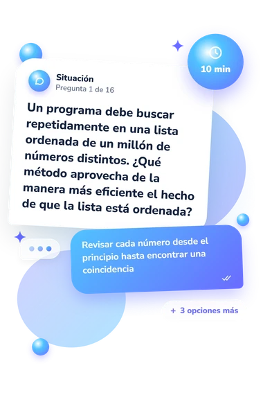 Test cuestionario de ciencias: situación y respuestas