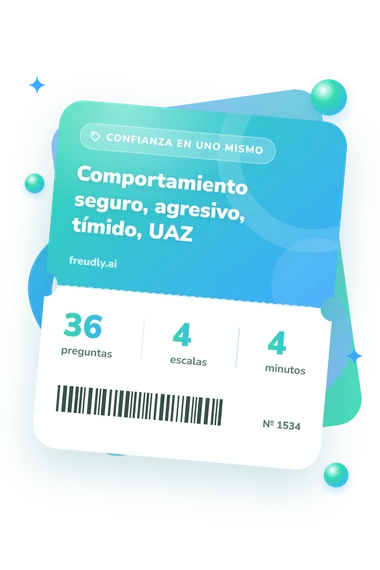Test comportamiento seguro, agresivo: preguntas, escalas y minutos Test comportamiento seguro, agresivo, tímido: billete del test