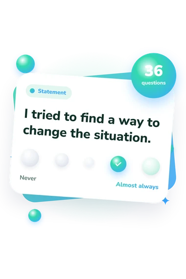 Coping Strategies in Sport: from disagree to agree Coping Strategies in Sport Questionnaire: agreement scale card