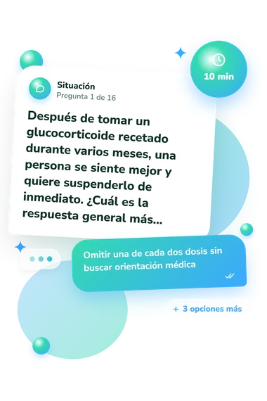Test cuestionario sobre el cortisol: situación y respuestas