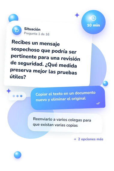 Test cuestionario sobre concientización: situación y respuestas
