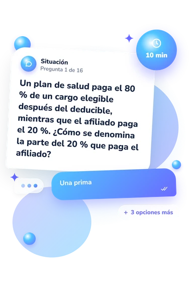 Test cuestionario sobre coberturas: situación y respuestas