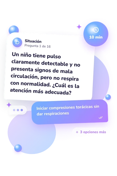 Test cuestionario de RCP: qué harías tú Test cuestionario de RCP: situación y respuestas