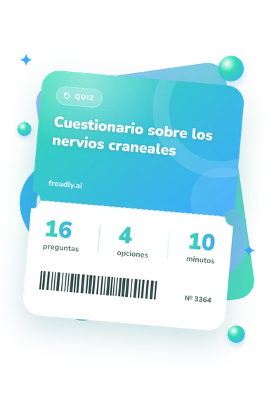 Test cuestionario: preguntas, opciones y minutos Test cuestionario sobre los nervios: billete del test