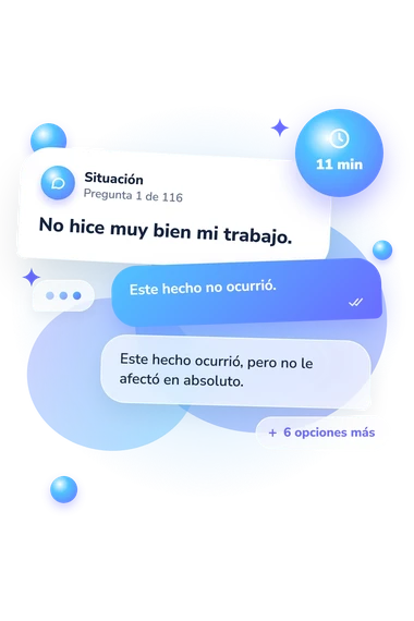 Test cuestionario de cargas cotidianas: situación y respuestas