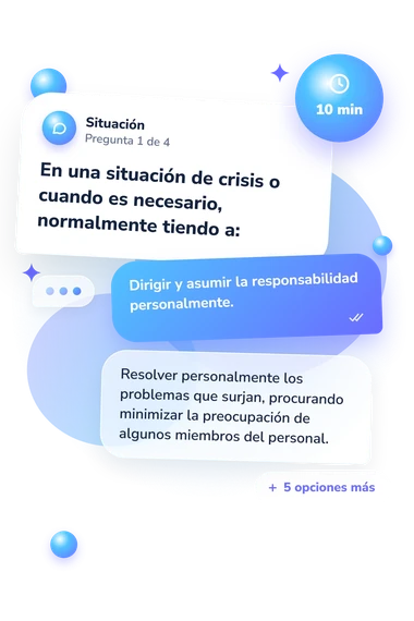 Test definición del estilo administrativo: qué harías tú Test definición del estilo administrativo: situación y respuestas