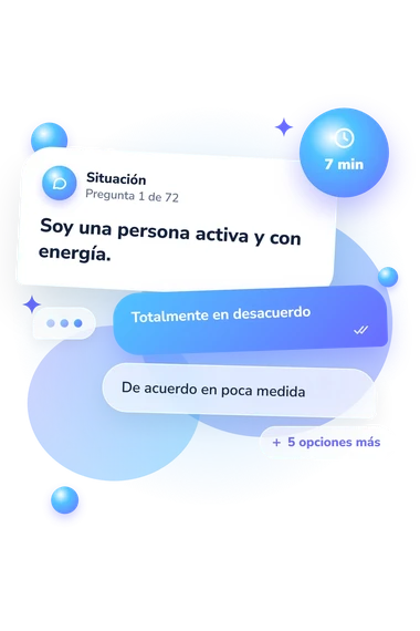 Test definición del tipo: situación y respuestas