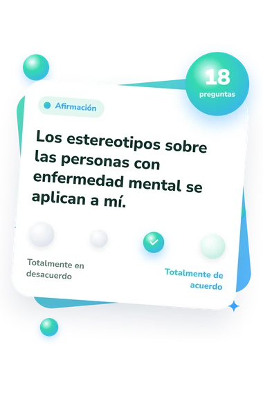 Test grado de autoestigmatización: del desacuerdo al acuerdo Test grado de autoestigmatización, ISMI-9: escala de acuerdo