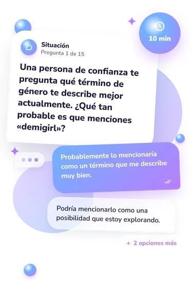 Test cuestionario sobre la identidad: situación y respuestas