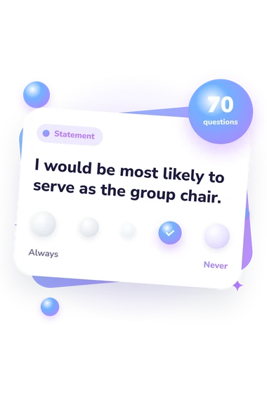 Management Orientation Assessment Test: from disagree to agree Management Orientation Assessment Test: agreement scale card