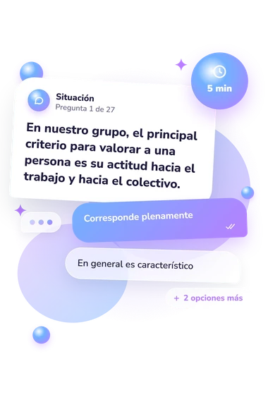 Test diagnóstico del nivel: qué harías tú Test diagnóstico del nivel: situación y respuestas