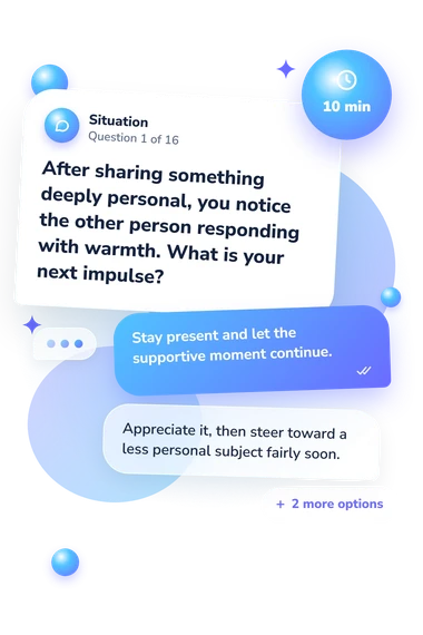 Diane Poole Heller Attachment: what would you do Diane Poole Heller Attachment: situation and reply bubbles