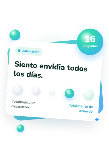 Test escala disposicional: del desacuerdo al acuerdo Test escala disposicional de envidia: escala de acuerdo