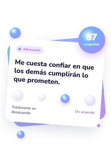 ¿Tengo problemas de confianza? Test: escala de acuerdo