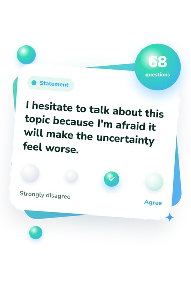 Do I Want Kids: from disagree to agree Do I Want Kids Quiz: agreement scale card