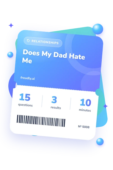 Does My Dad Hate: test ticket with numbers