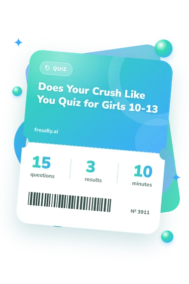 Does Your Crush Like: test ticket with numbers