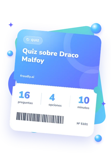 Quiz sobre Draco Malfoy: billete del test