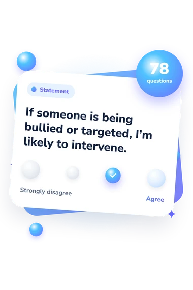Dragon Quiz: from disagree to agree Dragon Quiz: agreement scale card