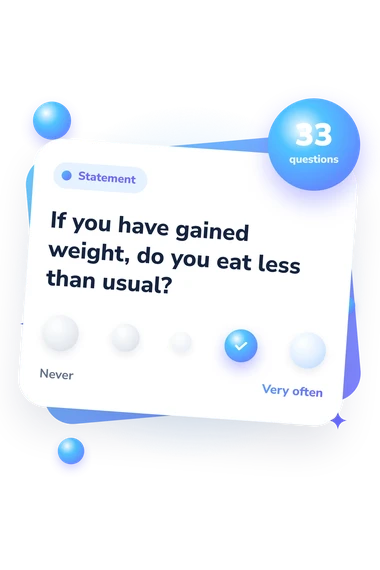 Dutch Eating Behavior Questionnaire (DEBQ): agreement scale card