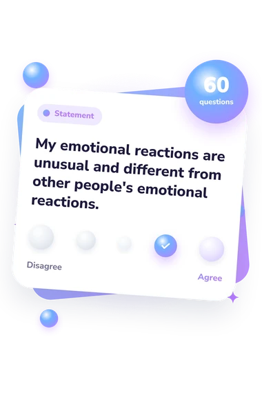 Emotional Creativity Inventory (ECI): from disagree to agree Emotional Creativity Inventory (ECI) Test: agreement scale card