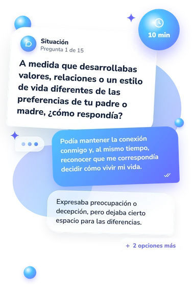 Test cuestionario sobre padres emocionalmente: qué harías tú Test cuestionario sobre padres emocionalmente: situación y respuestas