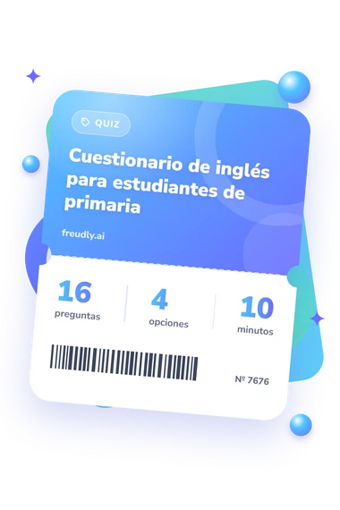 Test cuestionario de inglés: preguntas, opciones y minutos Test cuestionario de inglés: billete del test