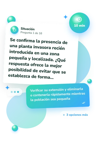 Test cuestionario de ciencias ambientales: situación y respuestas