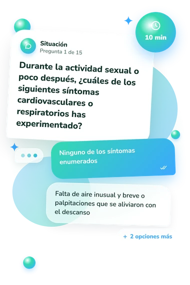 Test cuestionario sobre disfunción eréctil: qué harías tú Test cuestionario sobre disfunción eréctil: situación y respuestas