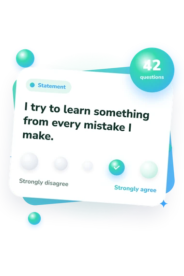 Error Orientation Motivation Scale: from disagree to agree Error Orientation Motivation Scale (EOMS): agreement scale card