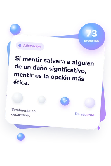 Quiz de ética (razonamiento moral: escala de acuerdo