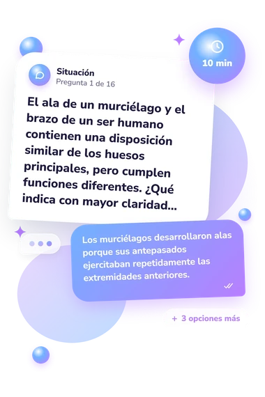 Test cuestionario sobre evolución: qué harías tú Test cuestionario sobre evolución: situación y respuestas