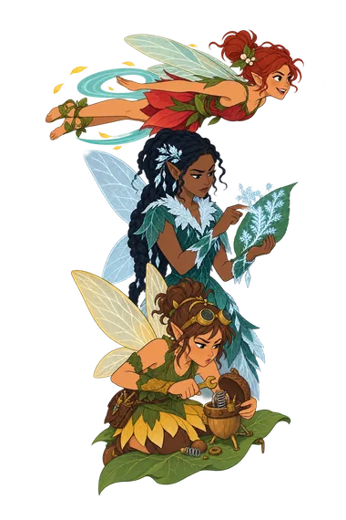 Fairy Talent Quiz: tinker, frost and fast-flying fairies