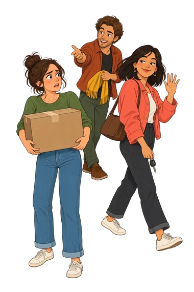 Test de amistad falsa: un plan mejor Test de amistad falsa: amigo se va