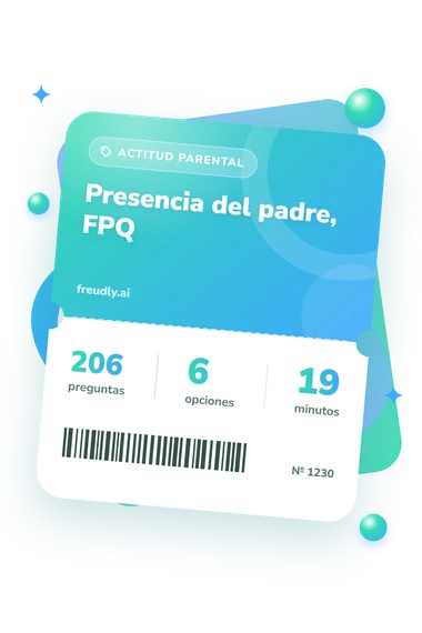 Test presencia del padre, FPQ: billete del test
