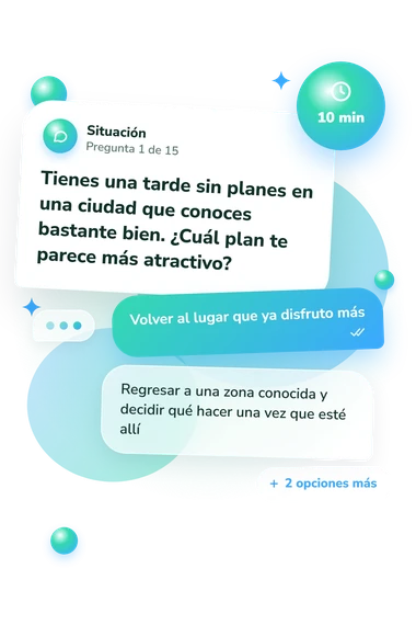 Test cuestionario sobre tus cosas: situación y respuestas