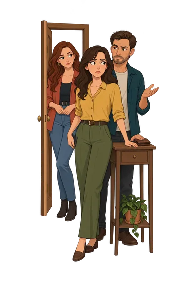Fidelity Test: Where Do You Draw the Line? Fidelity Test: hidden phone, someone in the doorway