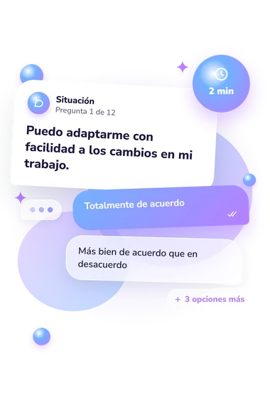 Test flexibilidad de la personalidad: situación y respuestas
