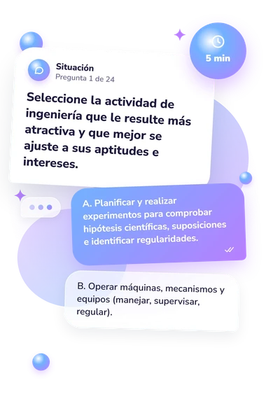 Test orientación hacia el tipo: qué harías tú Test orientación hacia el tipo: situación y respuestas