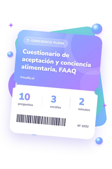 Test cuestionario de aceptación: preguntas, escalas y minutos Test cuestionario de aceptación: billete del test