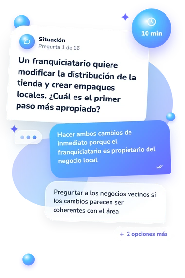 Test cuestionario sobre franquicias: situación y respuestas