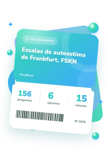 Test escalas de autoestima: preguntas, opciones y minutos Test escalas de autoestima: billete del test